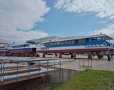 Головной экскурсионно-прогулочный катамаран проекта «Соммерс» спущен на воду в Санкт-Петербурге