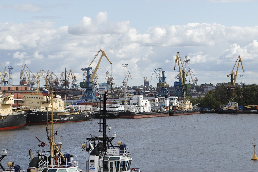 порт СПб