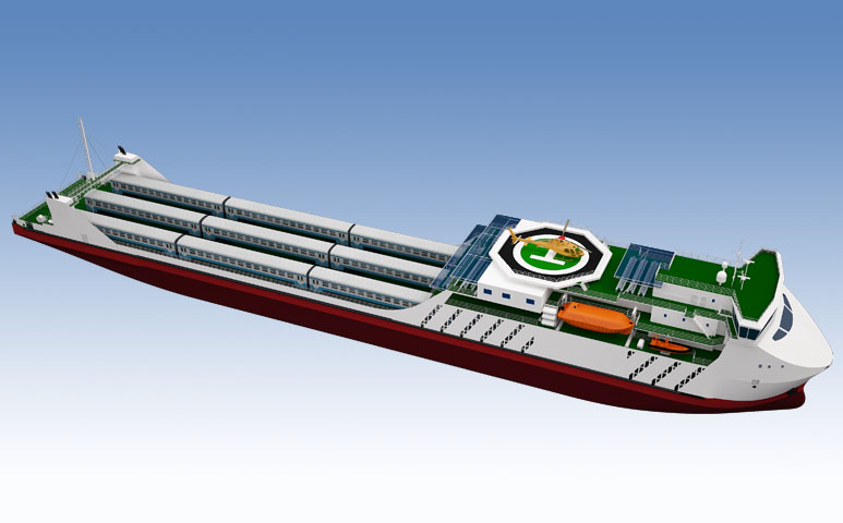 Железнодорожные паромы проект 723