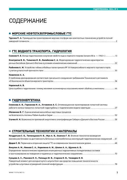 Содержание журнала №3 (сентябрь 2026)