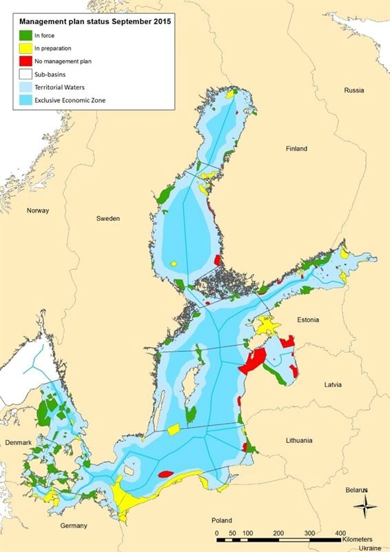 Карта балтийского моря с территориальными водами