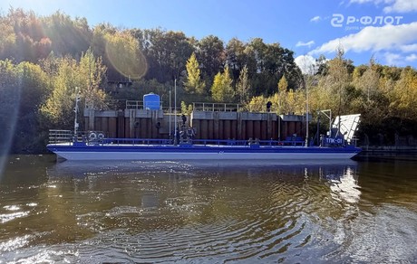 «Р-Флот» завершил ходовые испытания баржи проекта RBD2808 для «Транснефть — Прикамье». Фото пресс-службы ГК «Р-Флот»