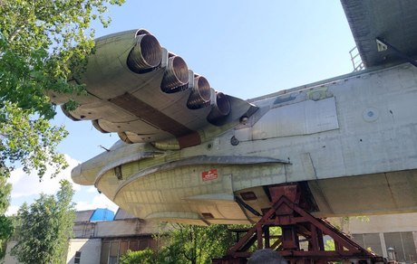 экраноплан на заводе «Волга»