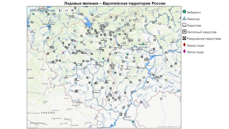 Гидрологическая карта беларуси