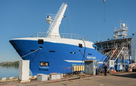 ОСК приступила к ходовым испытаниям морозильного траулера-ярусолова «Марлин». Фото пресс-службы ОСК