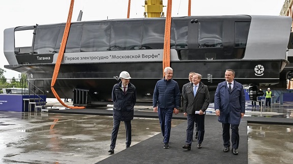 Первое электросудно на &laquo;Московской верфи&raquo; 