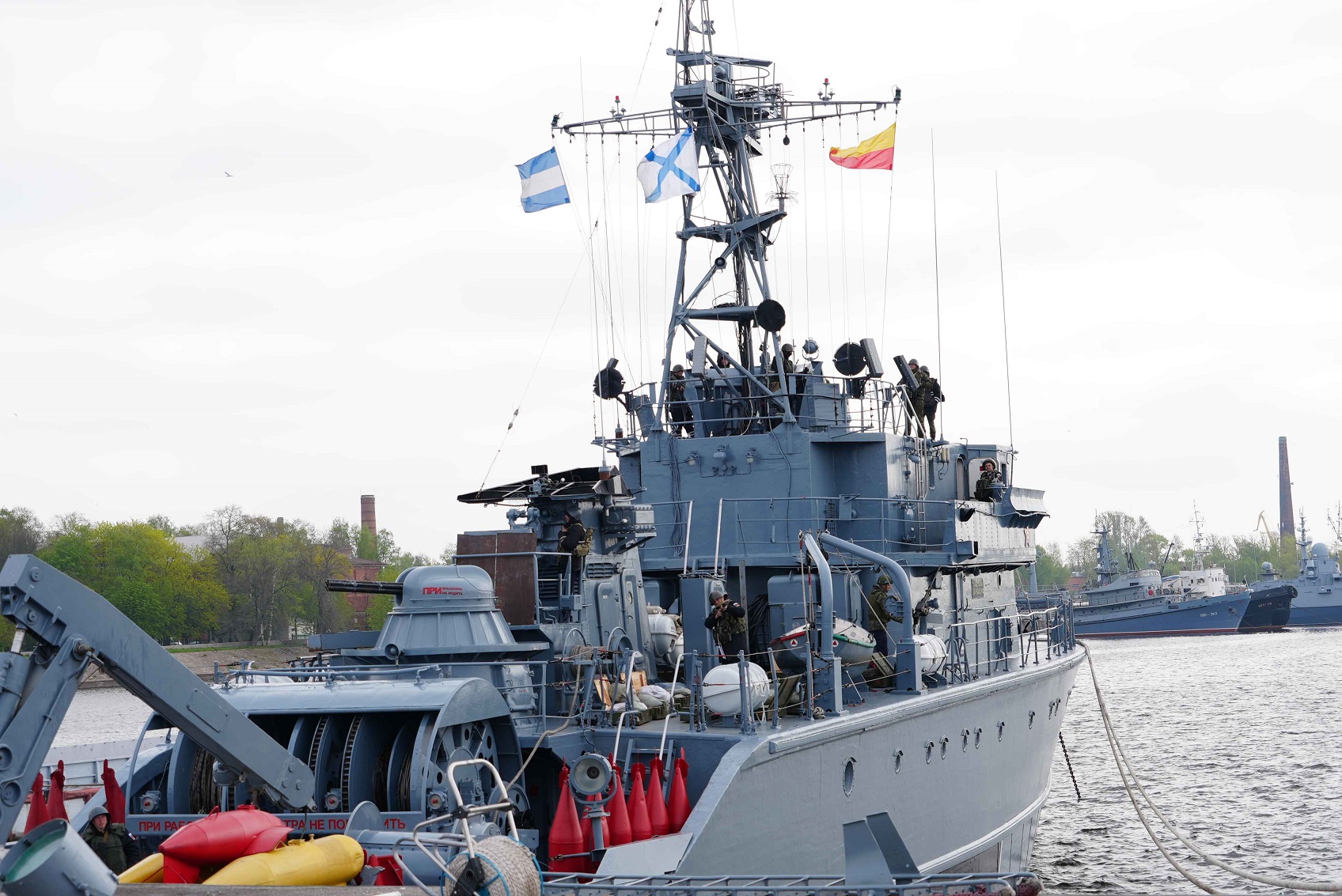Тральщики Ленинградской военно-морской базы 