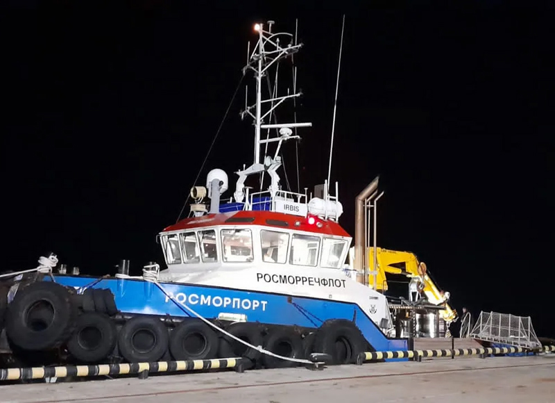 судно Ирбис, Росморпорт