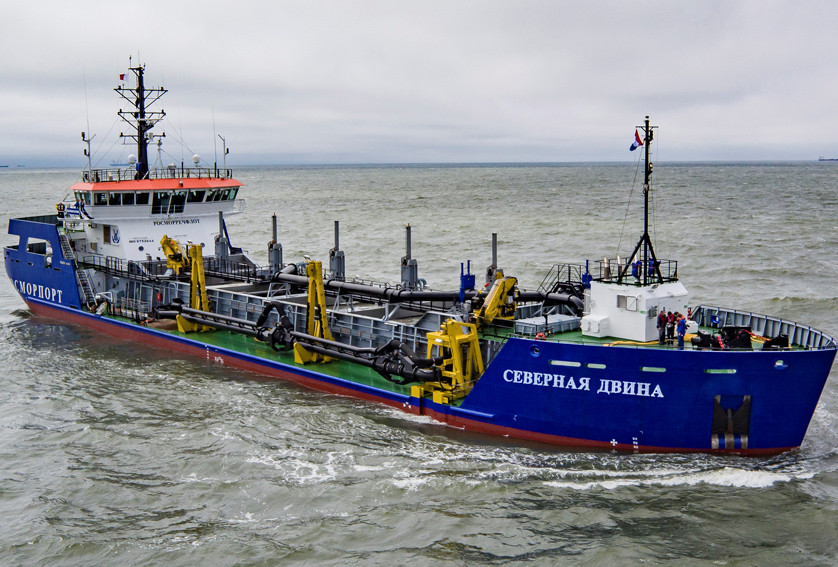 Земснаряд Северная Двина