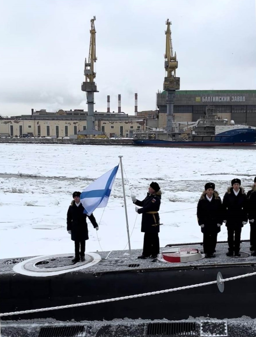 Подводная лодка «Можайск» проекта 636 передана ВМФ России