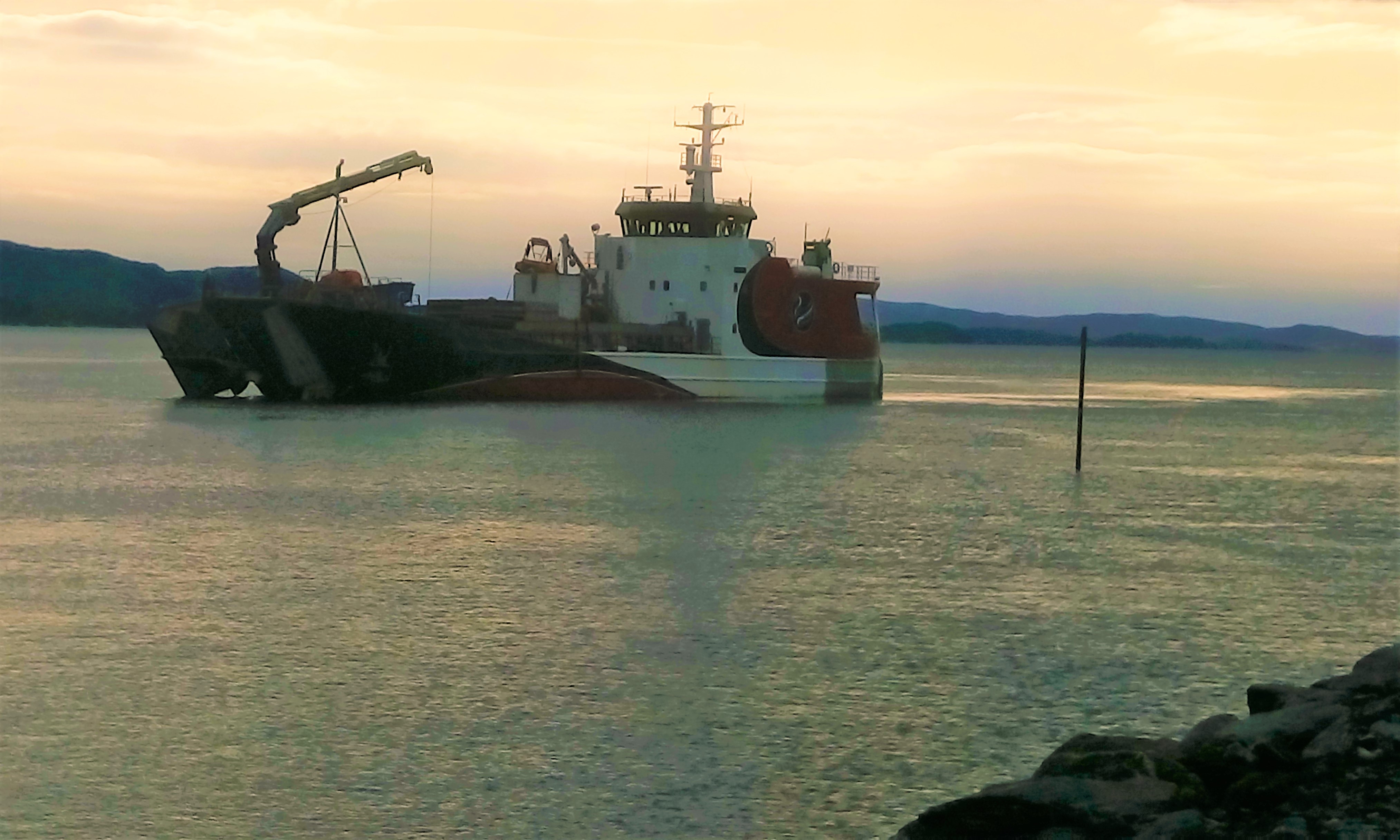 Транспортное судно MS S&oslash;r&oslash;ysund