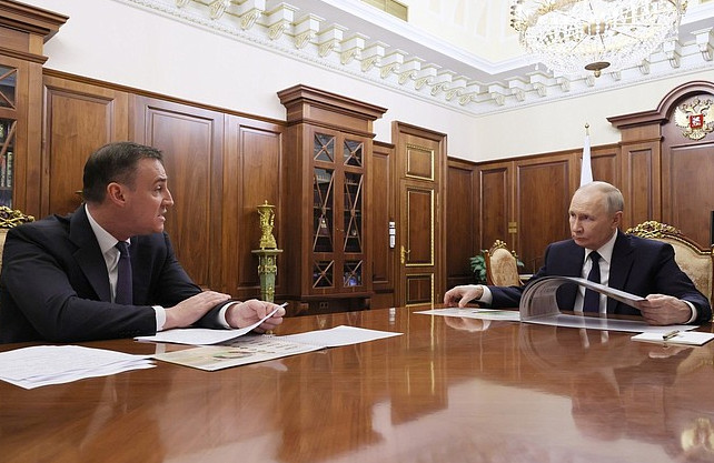 Д. Патрушев в Кремле