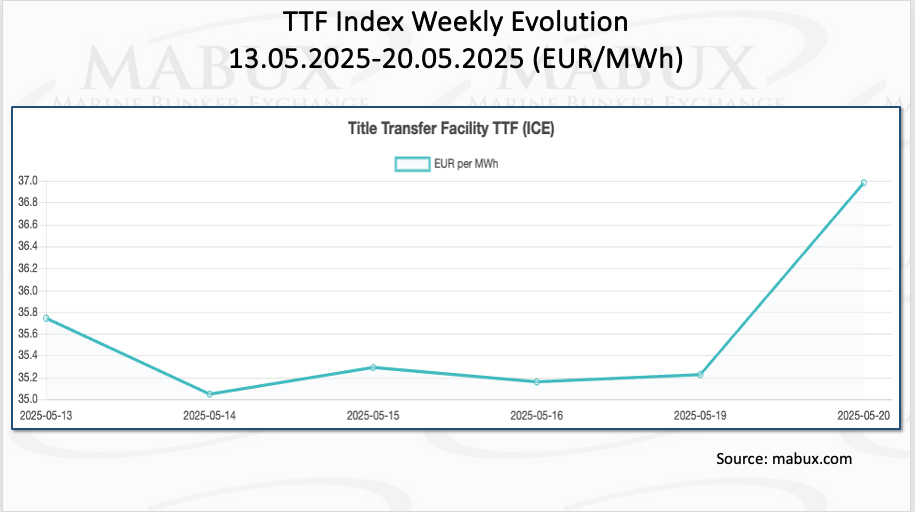 TTF Index W 21 TTF Index W 21