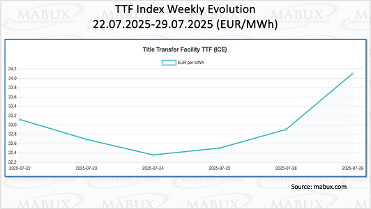 TTF Index W 31 TTF Index W 31