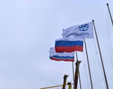 На пароме «Маршал Рокоссовский» поднят российский флаг