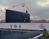 На подводной лодке «Уфа» поднят флаг ВМФ
