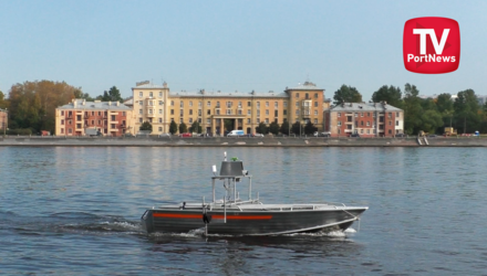 В Петербурге прошли первые испытания беспилотного судна в тестовой акватории «Беспилотник»