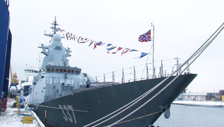  Основа российского ВМФ. Поднят флаг на корвете «Гремящий»